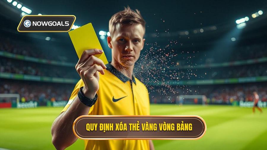 1. Quy định xóa thẻ vàng vòng bảng