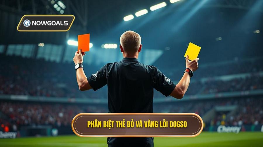 3. Phân biệt thẻ đỏ và vàng lỗi DOGSO