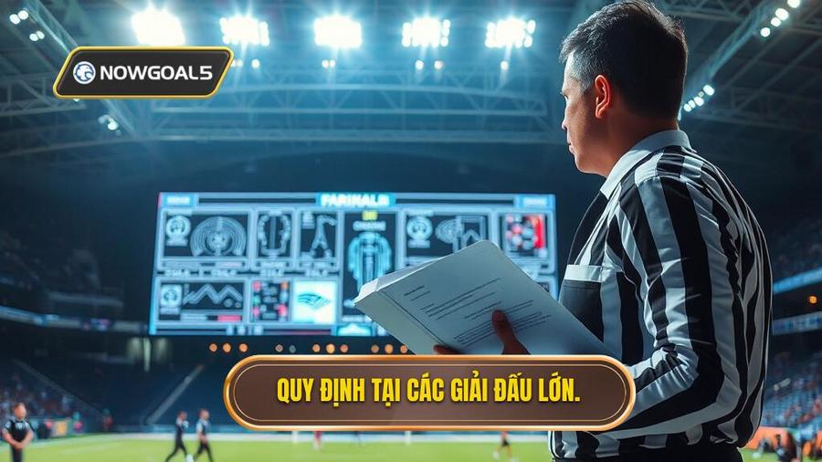3. Quy định tại các giải đấu lớn.