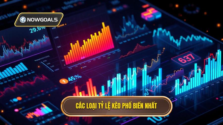 Các loại tỷ lệ kèo phổ biến nhất trên thị trường