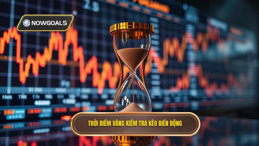 Các thời điểm vàng để kiểm tra tỷ lệ kèo biến động